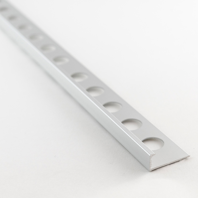 Profilé aluminium en L 2 coloris 10mm 260cm