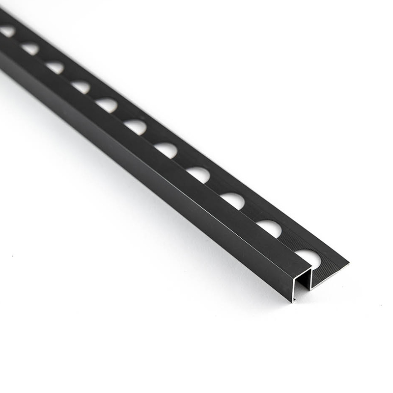 Profilé aluminium en L 6 coloris 12mm 260cm