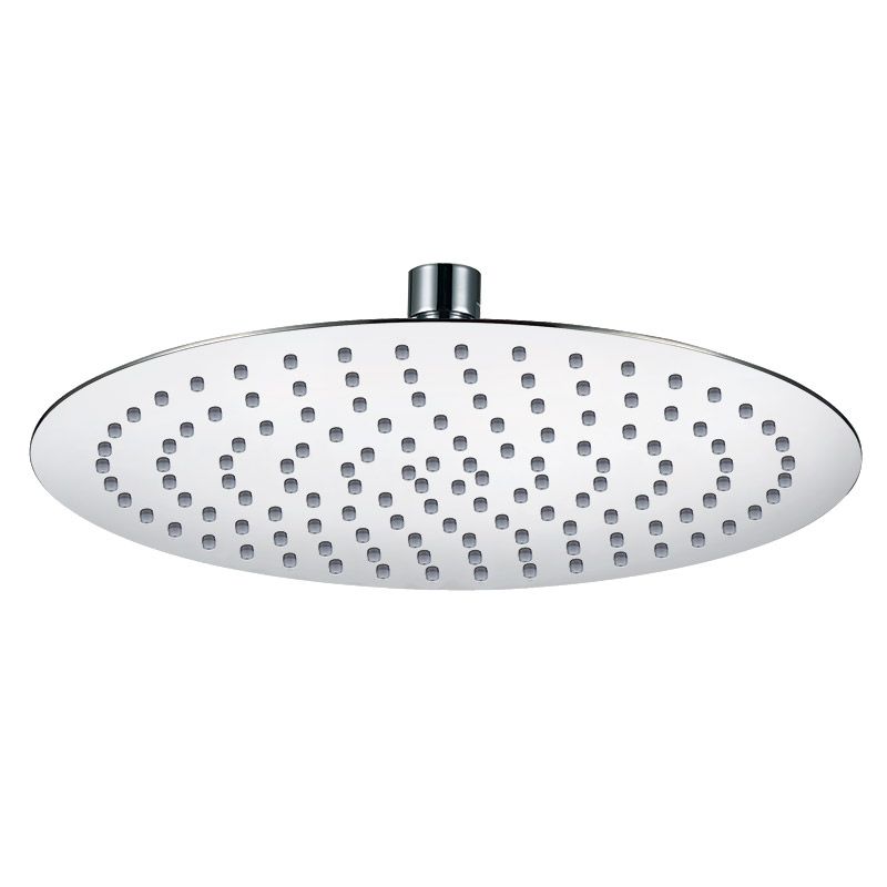Pommeau de douche Roll, 2 dimensions,  et bras de douche plafond 25cm