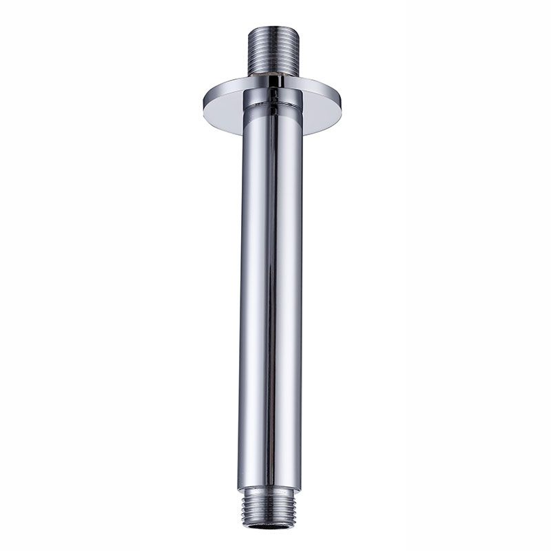 Pommeau de douche Roll, 2 dimensions,  et bras de douche plafond 25cm
