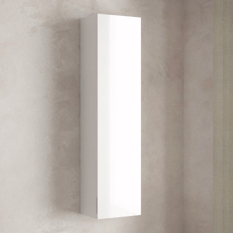 Colonne de rangement 120cm, Blanc Brillant, Scale