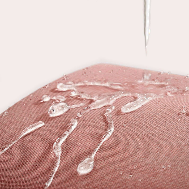 Rideau de douche 150, 200 ou 300 x 200 cm, lin Rose Poudré, Lino