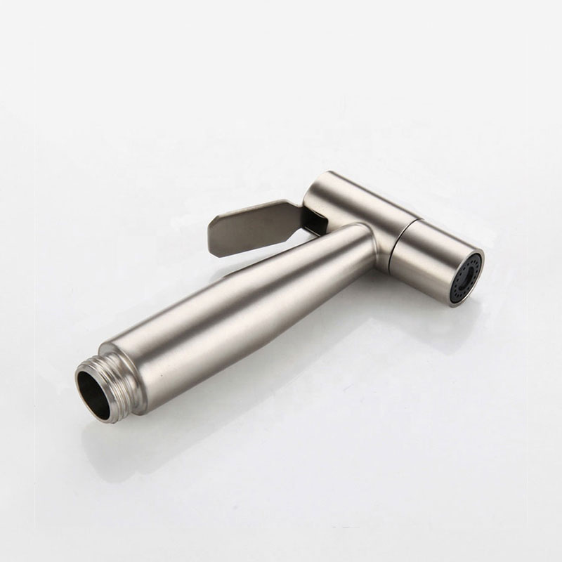 Douchette hygiénique en inox brossé, Steel