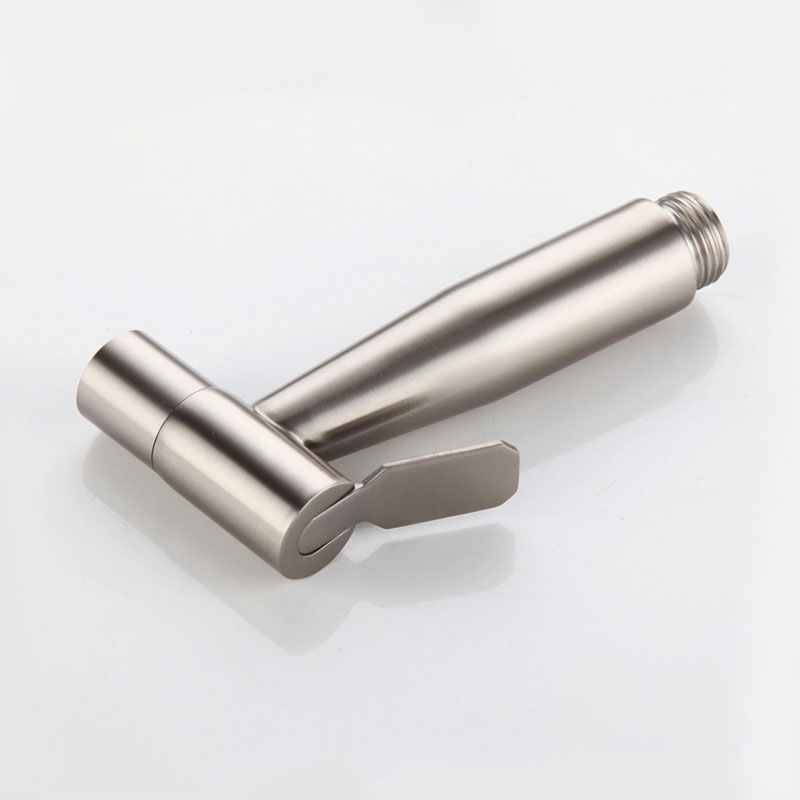 Douchette hygiénique en inox brossé, Steel