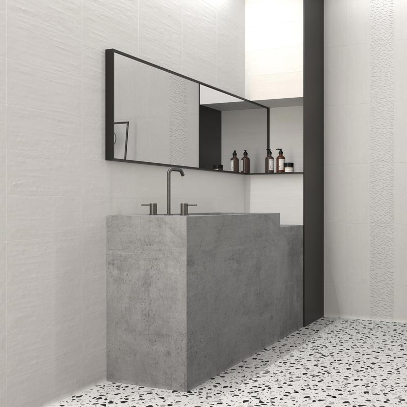 Carrelage sol et mur, 20x20 Trendy Black