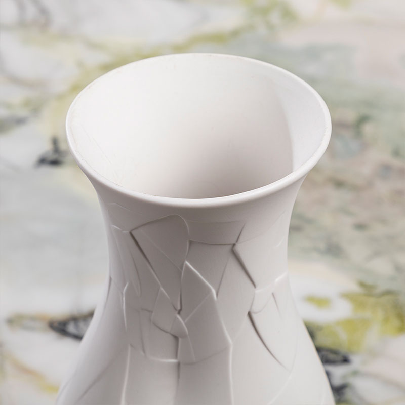 Vase en céramique, Blanc