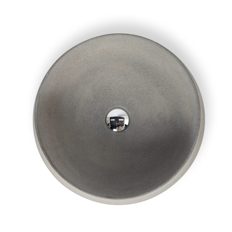 Vasque béton, 39 cm, gris anthracite, Greece