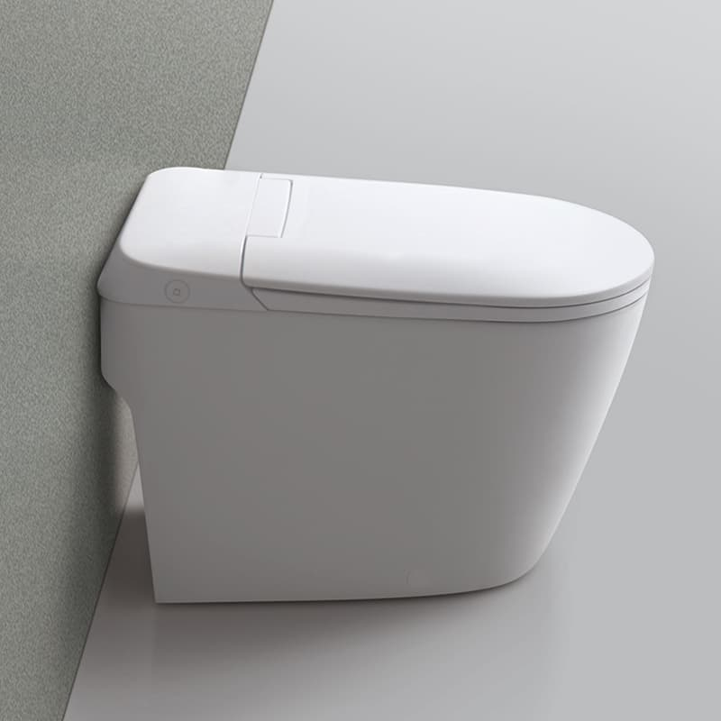 WC à poser blanc brillant à réservoir intégré, Venturi