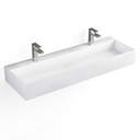 [JZ1024] Plan vasque salle de bain suspendu Mineral 120,5x40 cm, matière composite.jpg