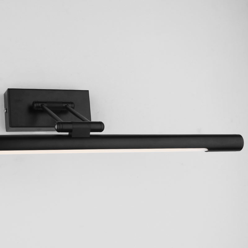 Applique murale LED 67 cm noire, Magda