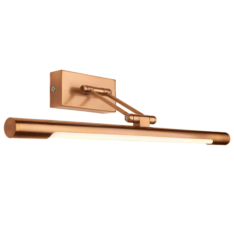 Applique murale LED 67 cm or rose, Magda