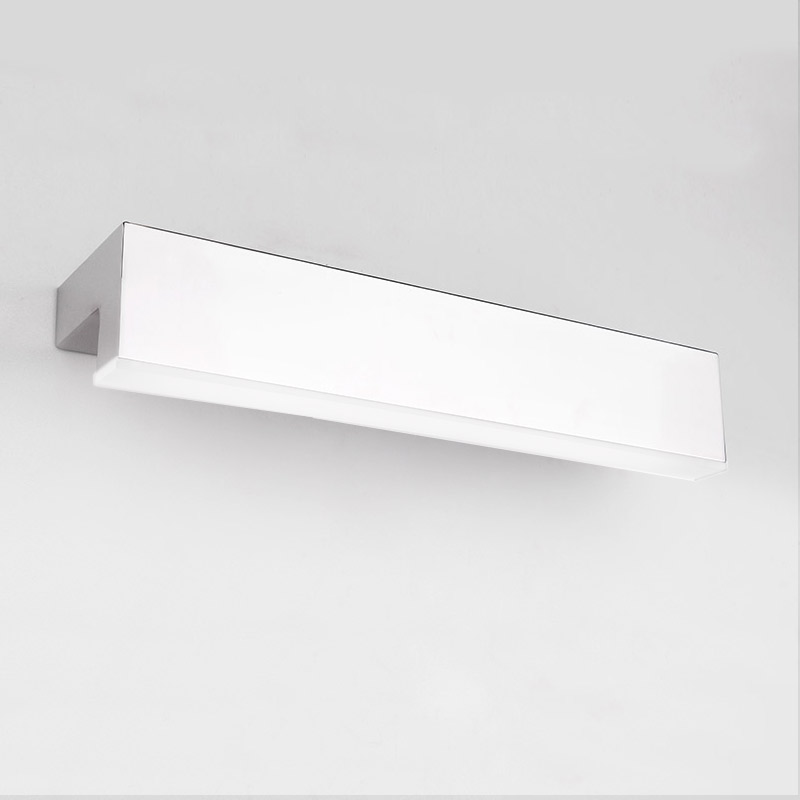 Applique murale salle de bain chromée, 44 cm, Square