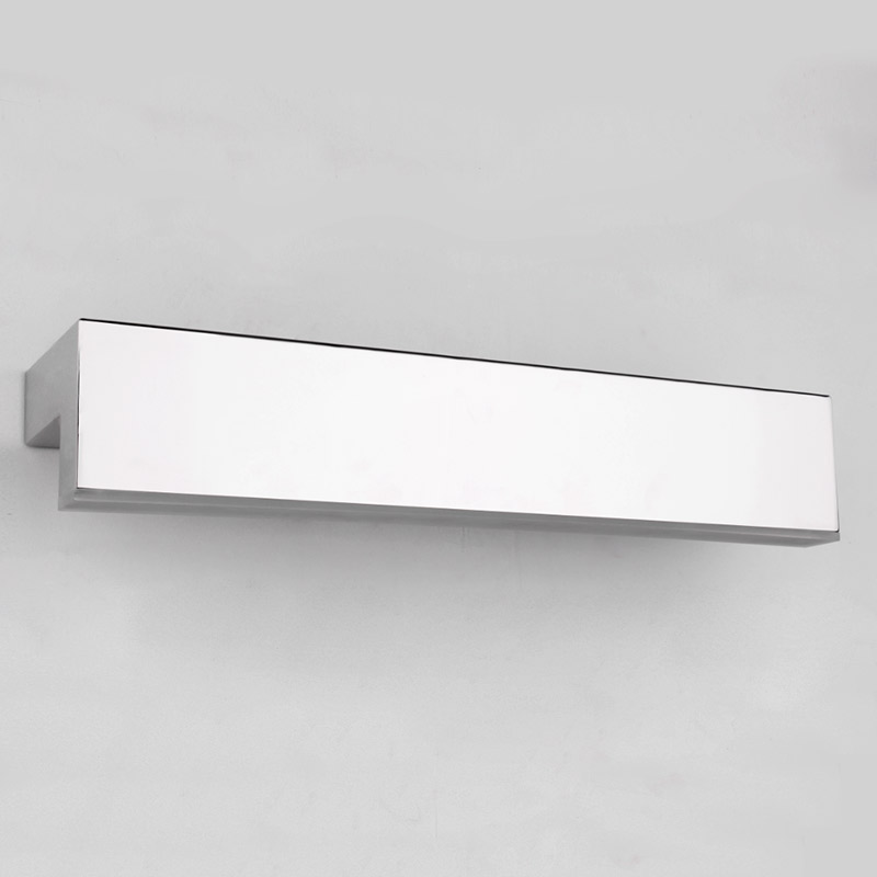 Applique murale salle de bain chromée, 44 cm, Square
