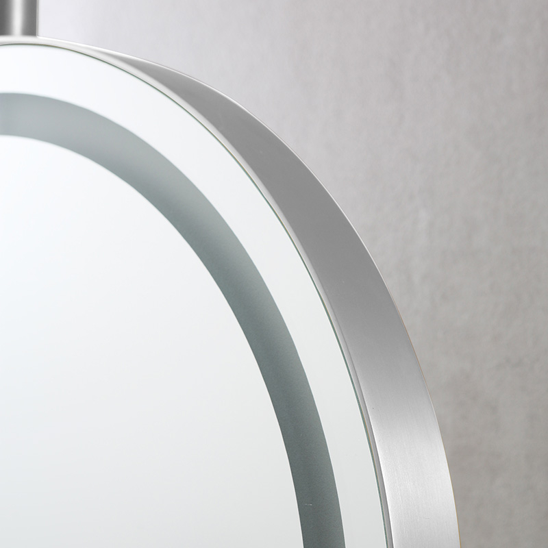 Miroir suspendu Led, Inox brossé 50X100, Châtelet