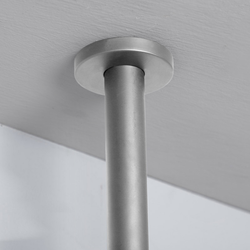 Miroir suspendu Led, Inox brossé 50X100, Châtelet