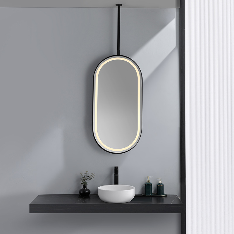 Miroir suspendu Led, 50X100, Châtelet, 2 couleurs