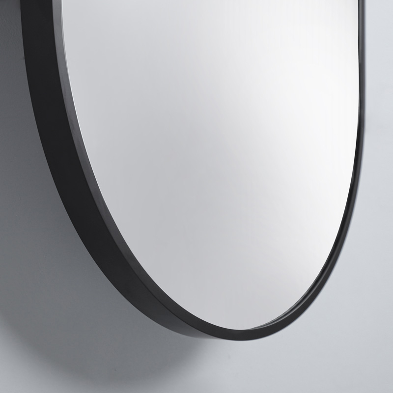 Miroir suspendu Noir mat 50X100, Châtelet