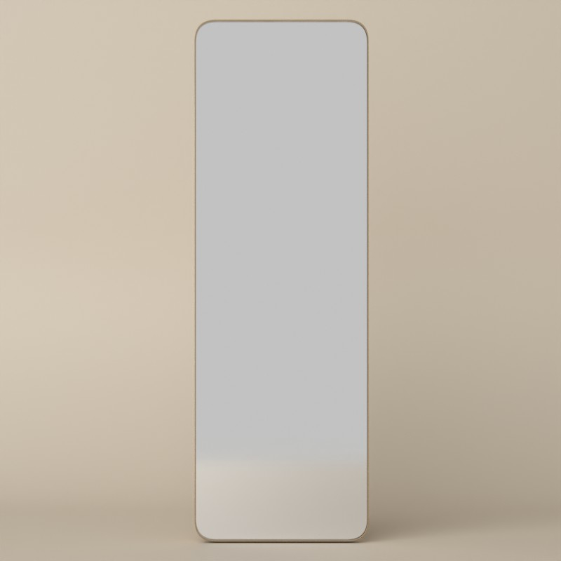Miroir à poser l.150 x H.50 cm en métal, Frame, 2 couleurs