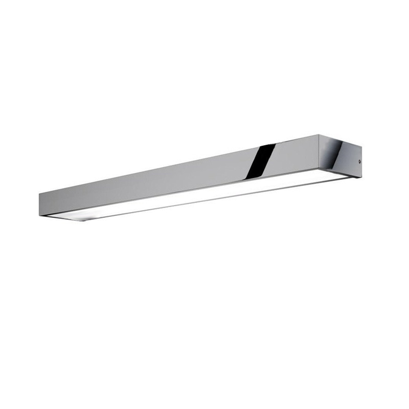 Applique murale salle de bain LED chromée, 40/60/81 cm, Qube