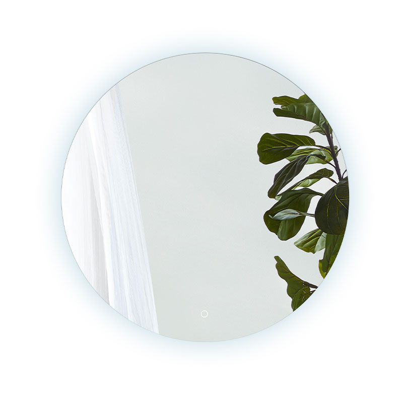 Miroir Ø60 ou Ø80 cm, LED salle de bain rond, Circle 3
