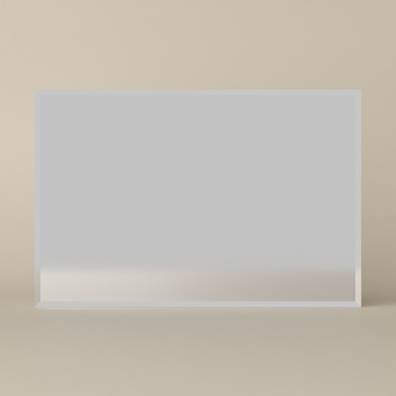 Miroir salle de bain 120x80 cm, biseauté, 120x80 cm, Reflect