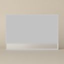 Miroir salle de bain 120x80 cm, biseauté, 120x80 cm, Reflect