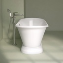 Baignoire îlot en fonte, 180x79 cm, Manchester