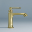 Robinet Mitigeur Lavabo doré, Liberty