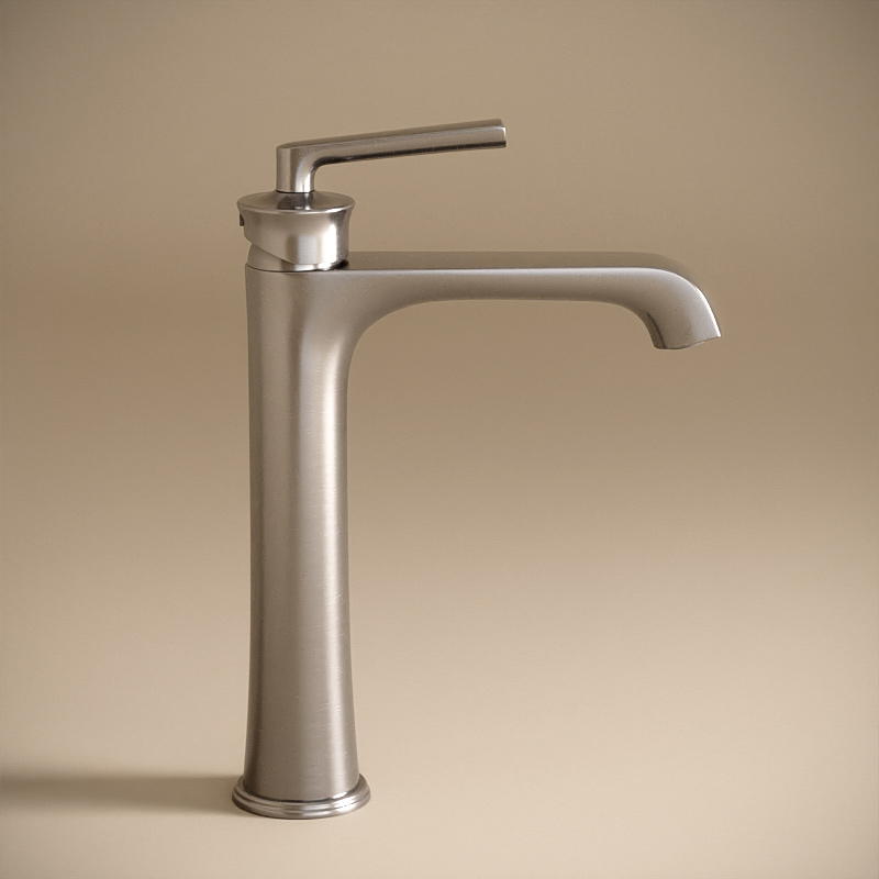 ART DECO MITIGEUR SURELEVE LAVABO INOX BROSSE