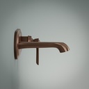 Robinet Mitigeur Lavabo à Encastrer, et sa bonde, traité cuivre, Liberty
