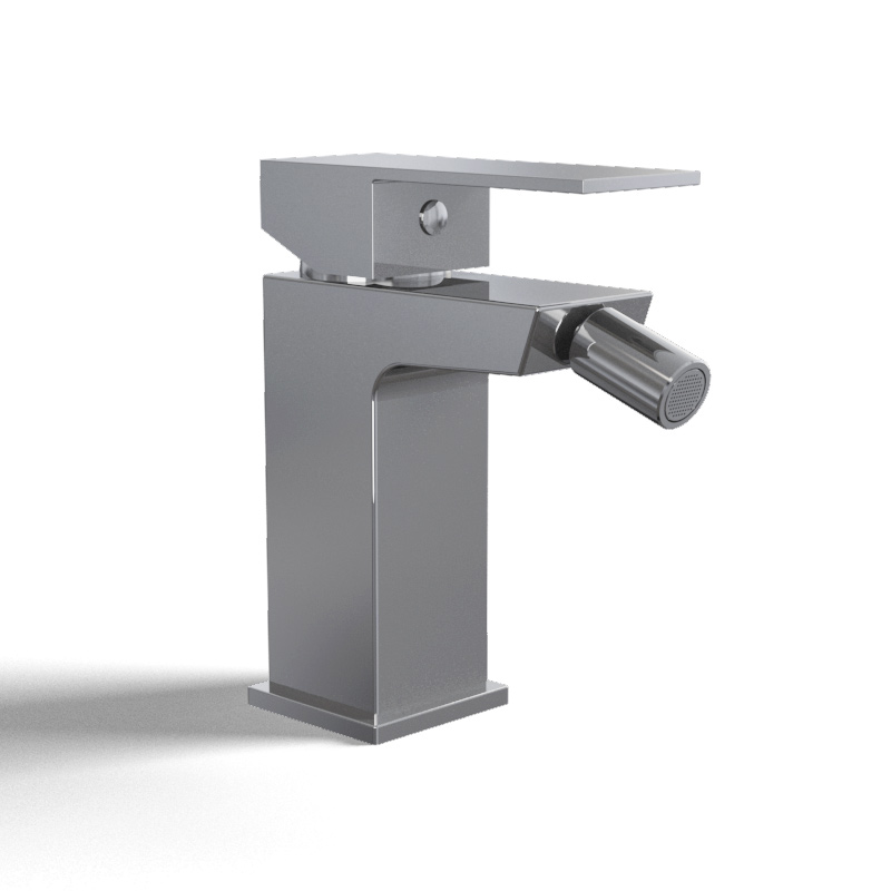 Robinet mitigeur bidet chromé, Tuileries