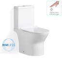 WC à poser avec mécanisme électronique, Jules