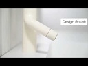 Cactus Mitigeur Lavabo Blanc 