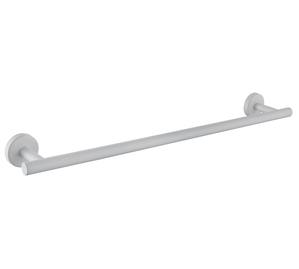 Barre porte-serviettes 60 cm, blanc mat, Châtelet