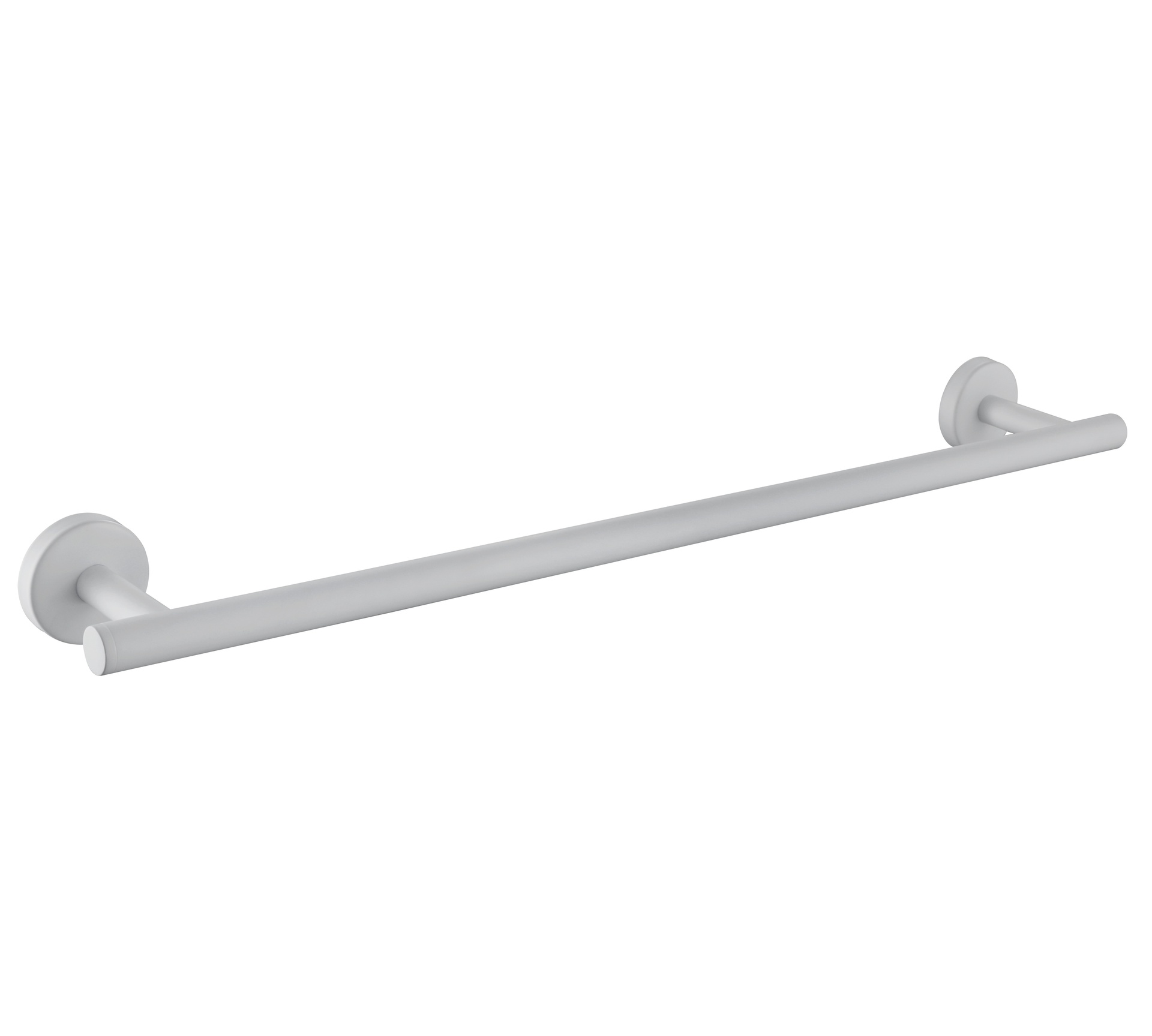 Barre porte-serviettes 60 cm, blanc mat, Châtelet