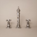 Robinet mélangeur lavabo 3 trous, chromé, Diana 2