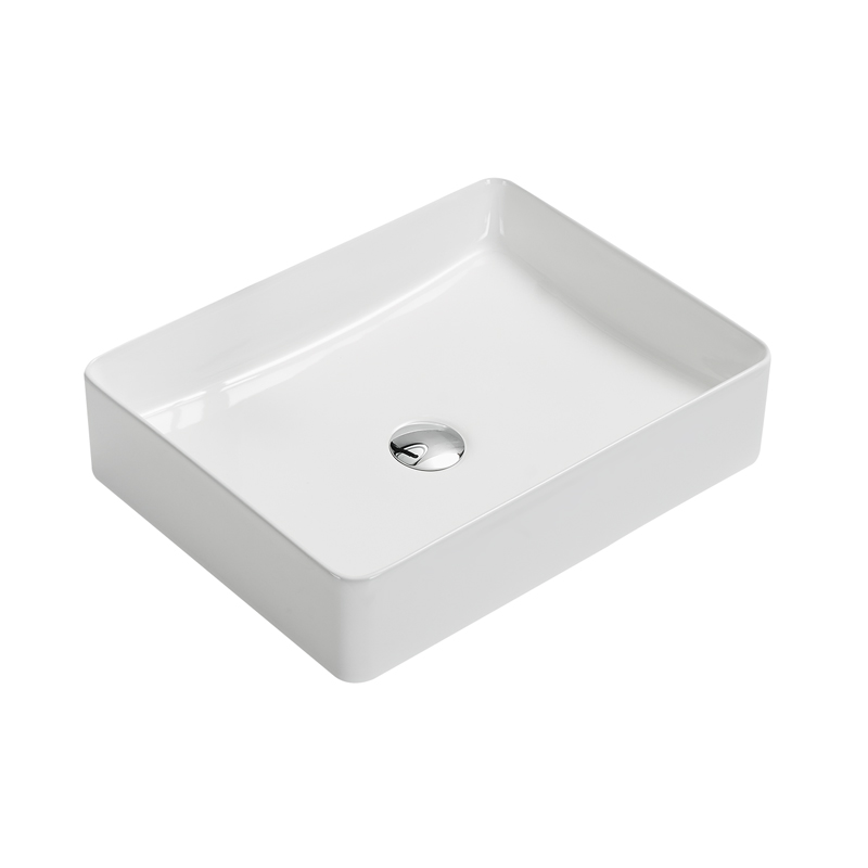 ENORA VASQUE A POSER RONDE 47CMX36CM BLANC BRILLA