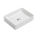 ENORA VASQUE A POSER RONDE 47CMX36CM BLANC BRILLA