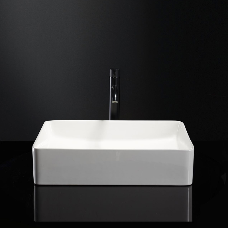 ENORA VASQUE A POSER RONDE 47CMX36CM BLANC BRILLA