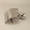 Porte-rouleau avec couvercle, chrome, Châtelet