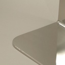 Etagère murale inox, 36, 60 ou 90 cm, chrome, Châtelet