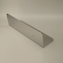 Etagère murale inox, 36, 60 ou 90 cm, chrome, Châtelet