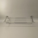 Rack porte-serviettes, chrome, Châtelet