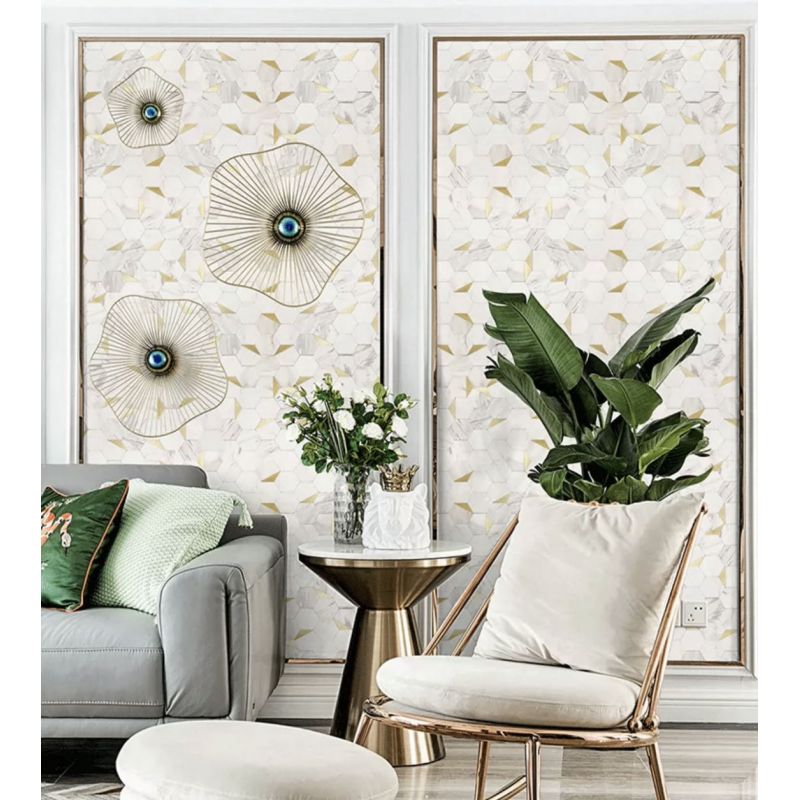 Mosaïque 28.8x29.2x4 Torano, Adhésive, Prix des 4 pièces