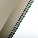 Chatelet 2 Miroir Fix.Plafond 50X100 Led Dore Mat 
