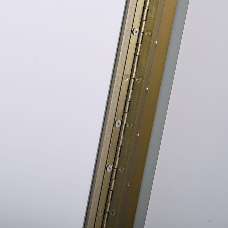 Miroir suspendu 50X100  Dore Mat  Chatelet 2