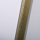 Miroir suspendu 50X100  Dore Mat  Chatelet 2