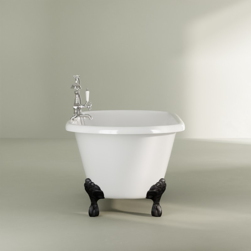 Baignoire îlot en fonte, 170x77 cm, Liverpool