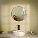 Chatelet Miroir Rond Diam50 Dore Mat