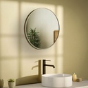 Chatelet Miroir Rond Diam50 Dore Mat